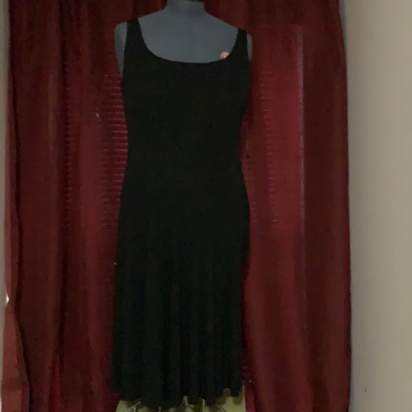 Ralph Lauren little black dress large - Picture 1 of 2
